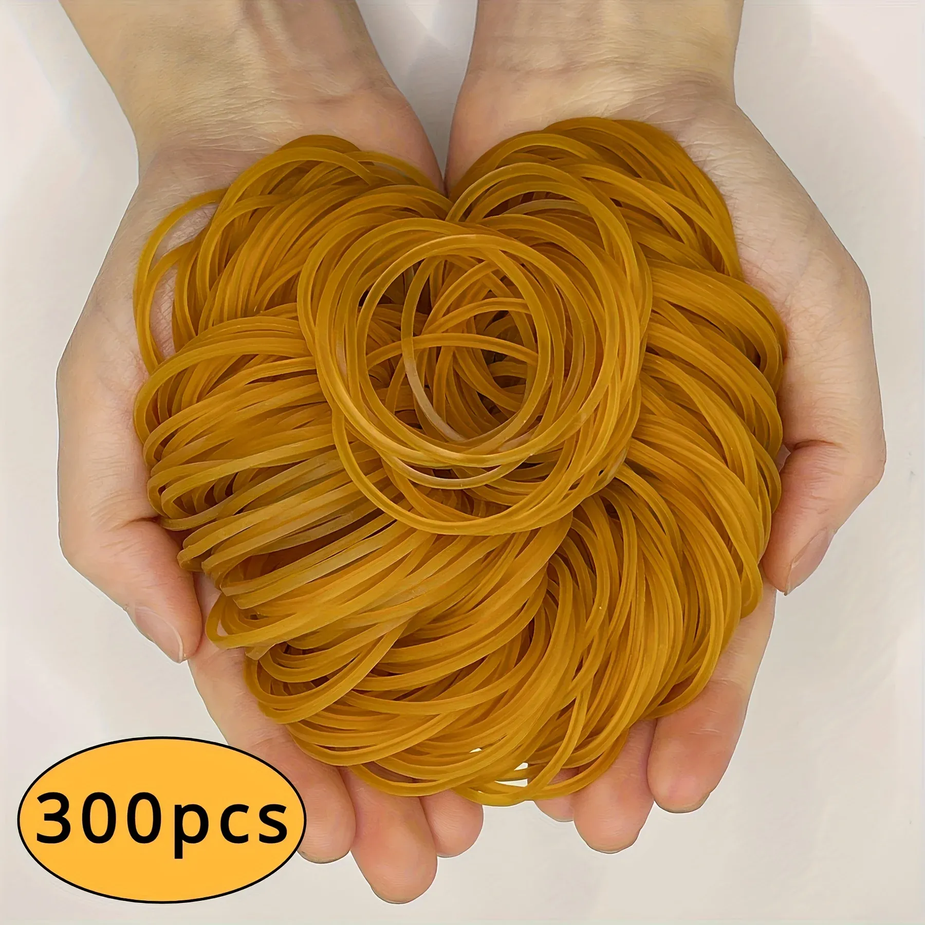 Élastiques jaunes haute élasticité, lot de 100, 300 ou 666 pièces, diamètre 38 mm, caoutchouc naturel durable 7