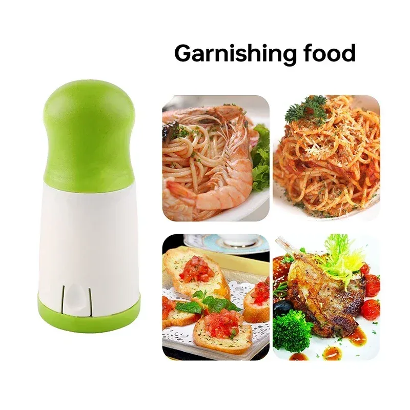 Hachoir manuel en acier inoxydable pour légumes, poivre et persil – Ustensiles de cuisine 6