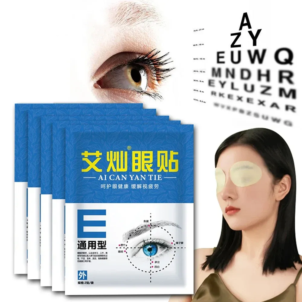 Application du patch pour les yeux