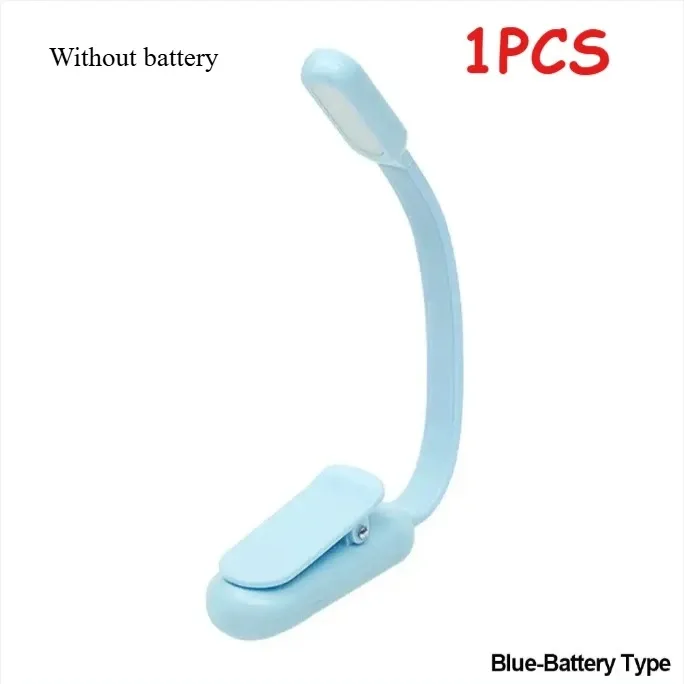 Mini lampe de lecture LED à pince, rechargeable USB, 3 niveaux de luminosité 17
