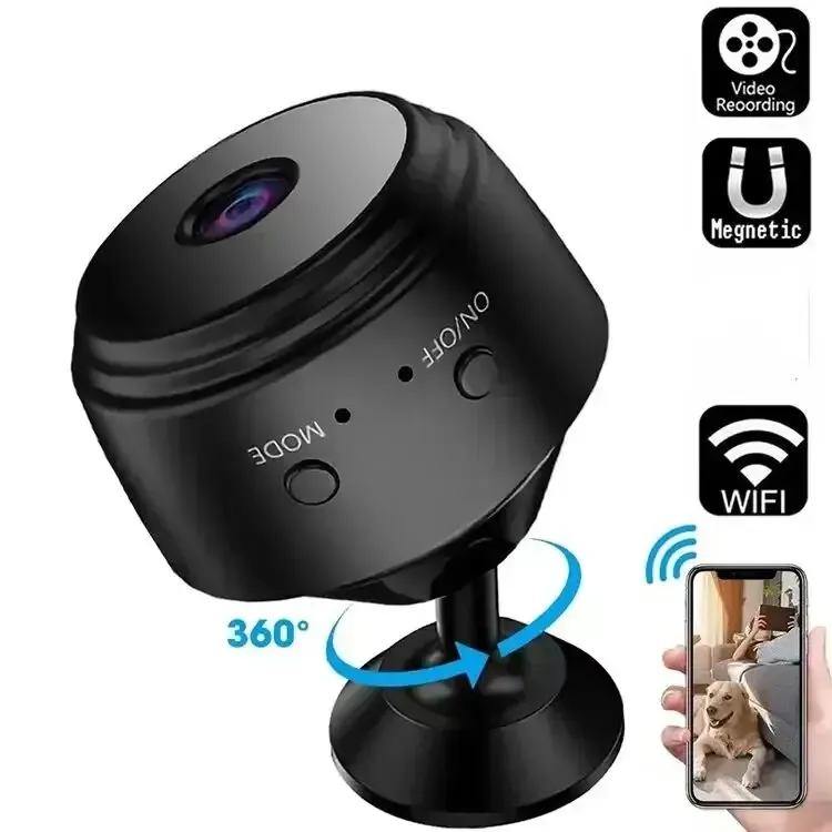 Mini caméra A9 WiFi, mise en situation