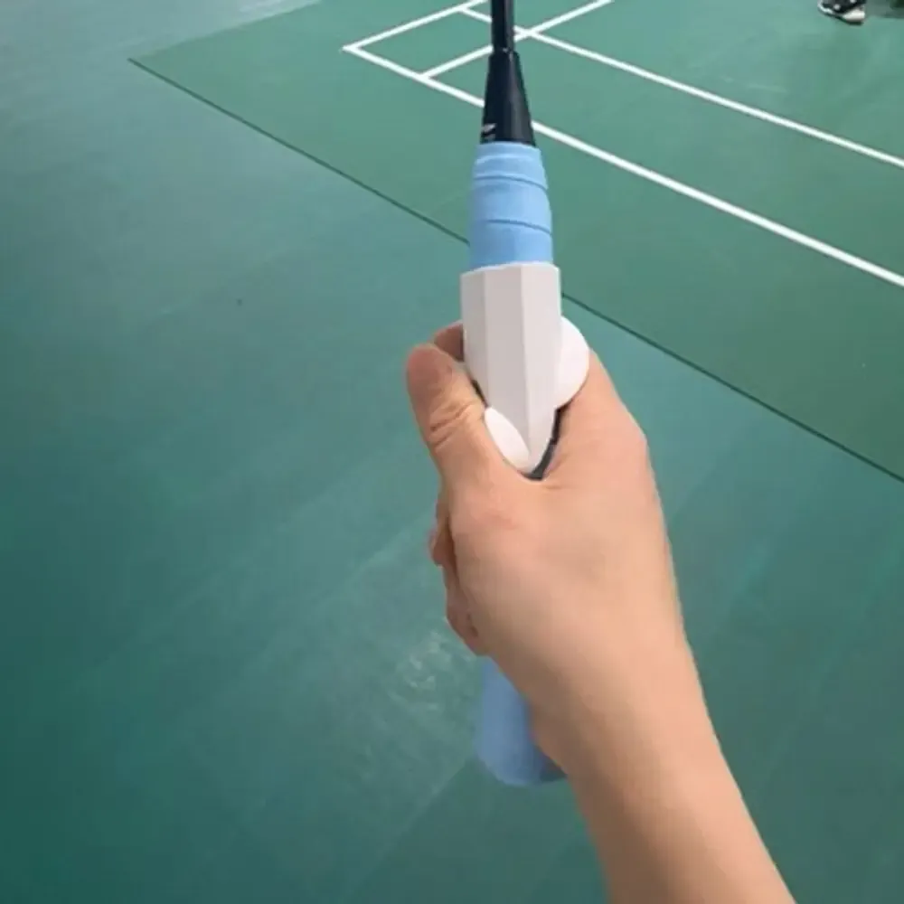 Accessoire de formation à la raquette, vue rapprochée