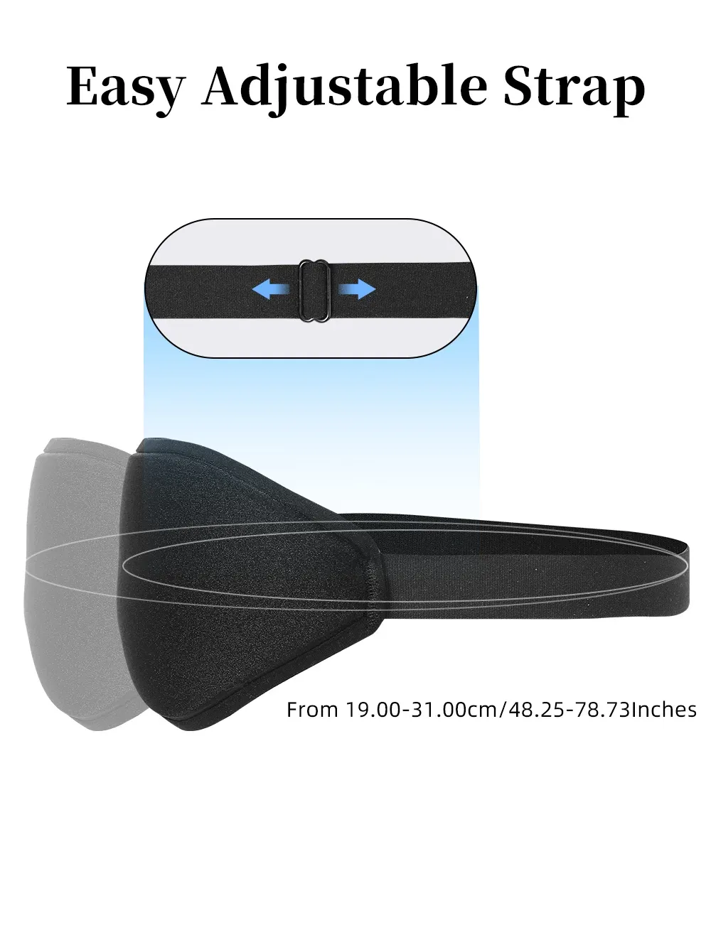 Masque de sommeil 3D, idéal pour les voyages