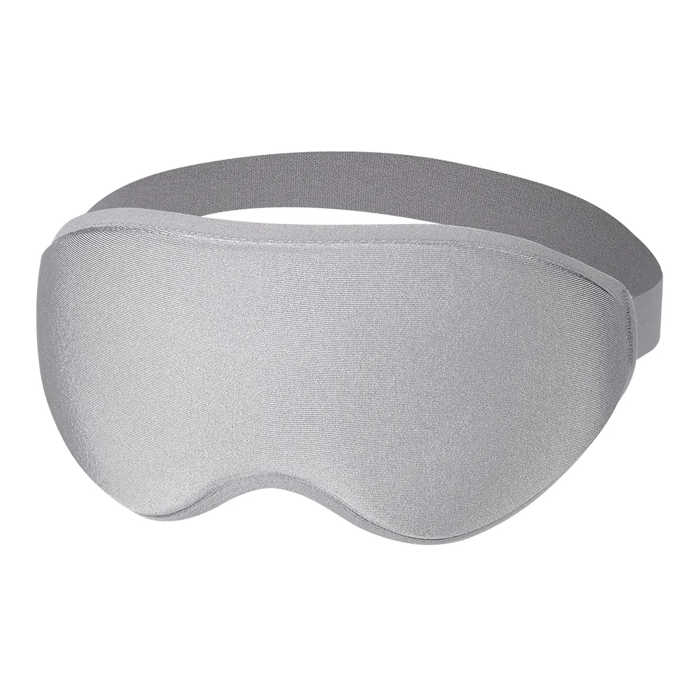Masque de sommeil 3D respirant, masque occultant puissant, bandeau ajustable et portable, cache-yeux de voyage pour l'école, la maison et le bureau 9