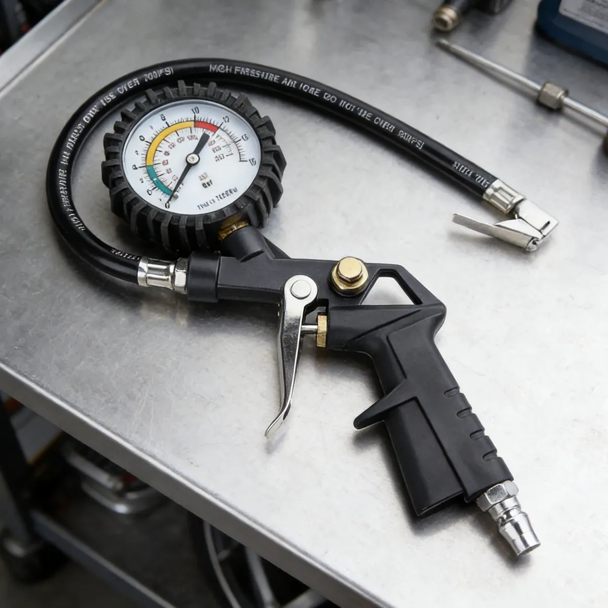 Manomètre numérique de pression des pneus pour automobile 4