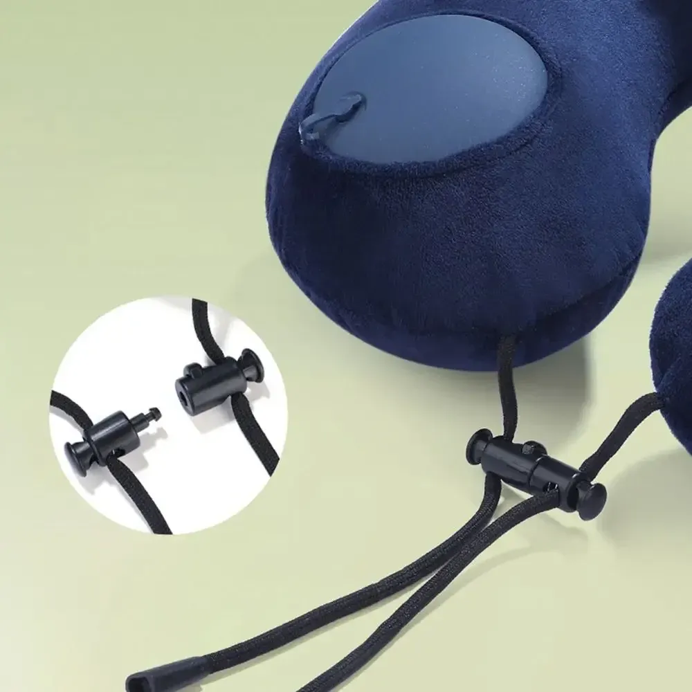 Oreiller de voyage gonflable, pliage compact