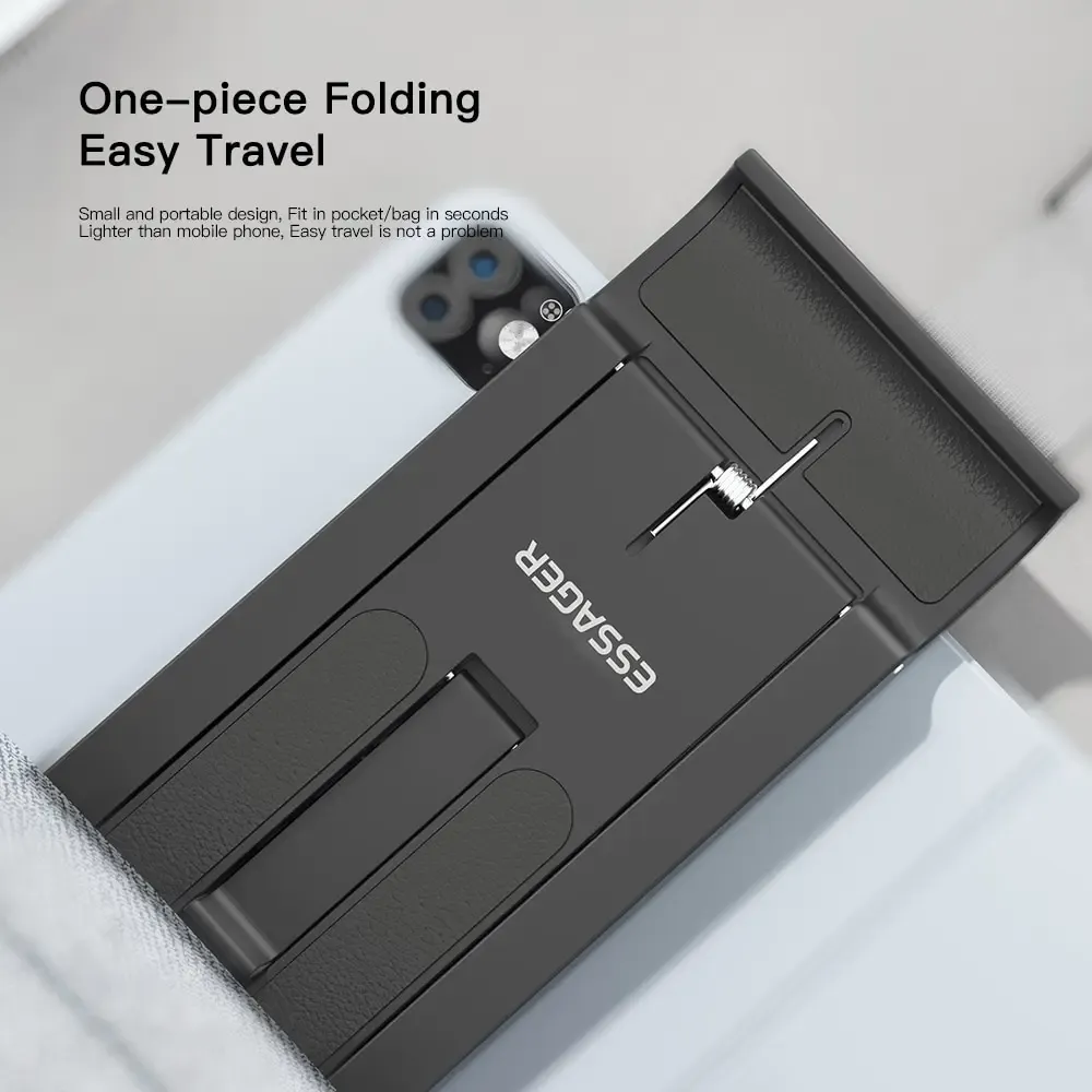 Support de bureau pliable et portable Essager, mini support de téléphone compatible iPhone 13 Pro Max, iPad et Xiaomi 5
