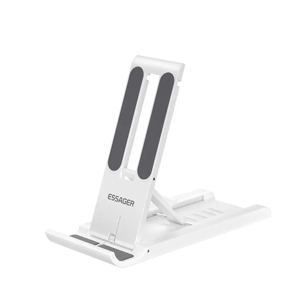 Support de bureau pliable et portable Essager, mini support de téléphone compatible iPhone 13 Pro Max, iPad et Xiaomi 10