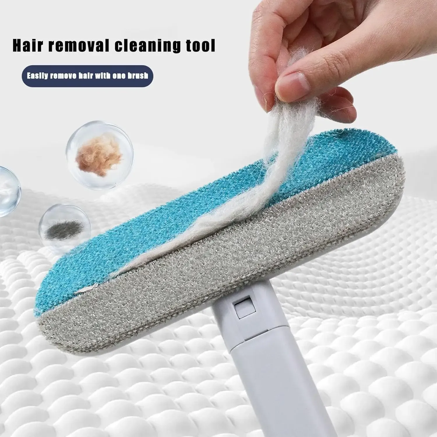 Brosse manuelle multifonction pour retirer les poils de chat et de chien, lavable 2