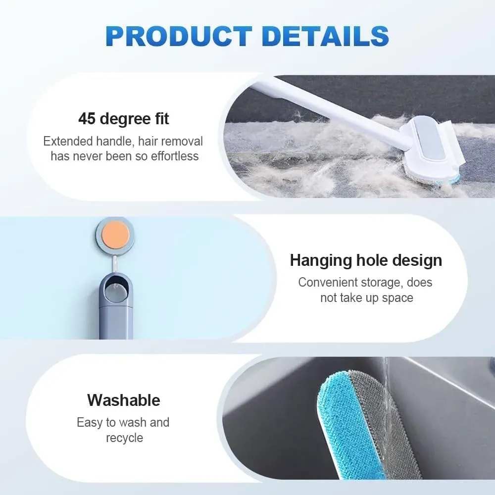 Brosse manuelle multifonction pour retirer les poils de chat et de chien, lavable 3