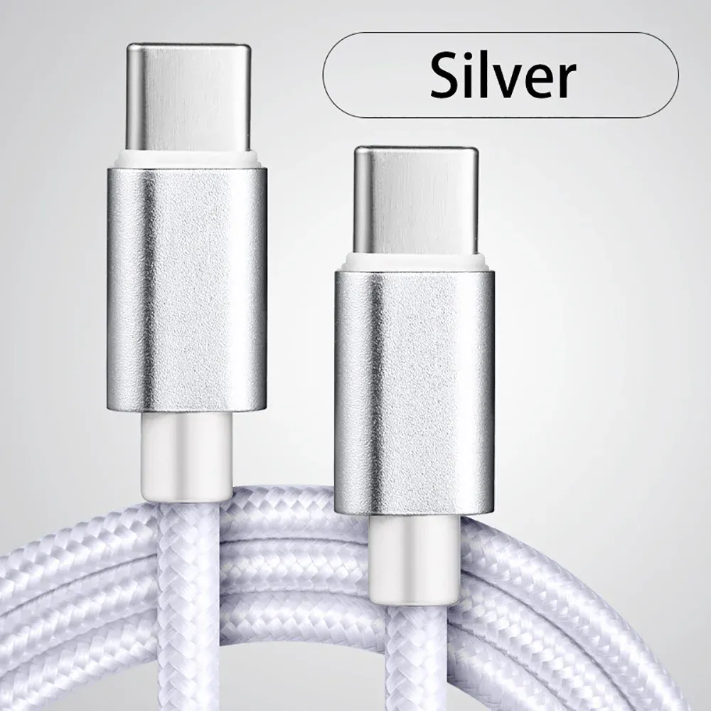 Câble de charge rapide USB-C, détail des connecteurs