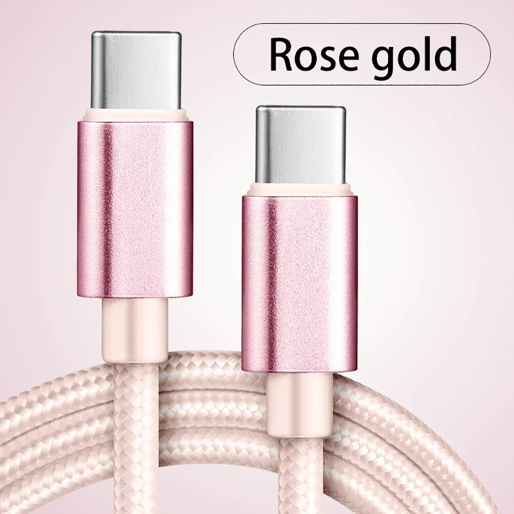 Câble USB-C tressé, vue finale du produit