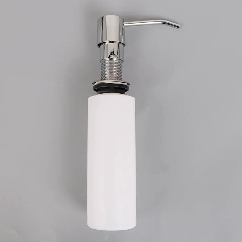 Distributeur de savon pour évier de cuisine, distributeur de comptoir, capacité 300 ml, pompe tube 3