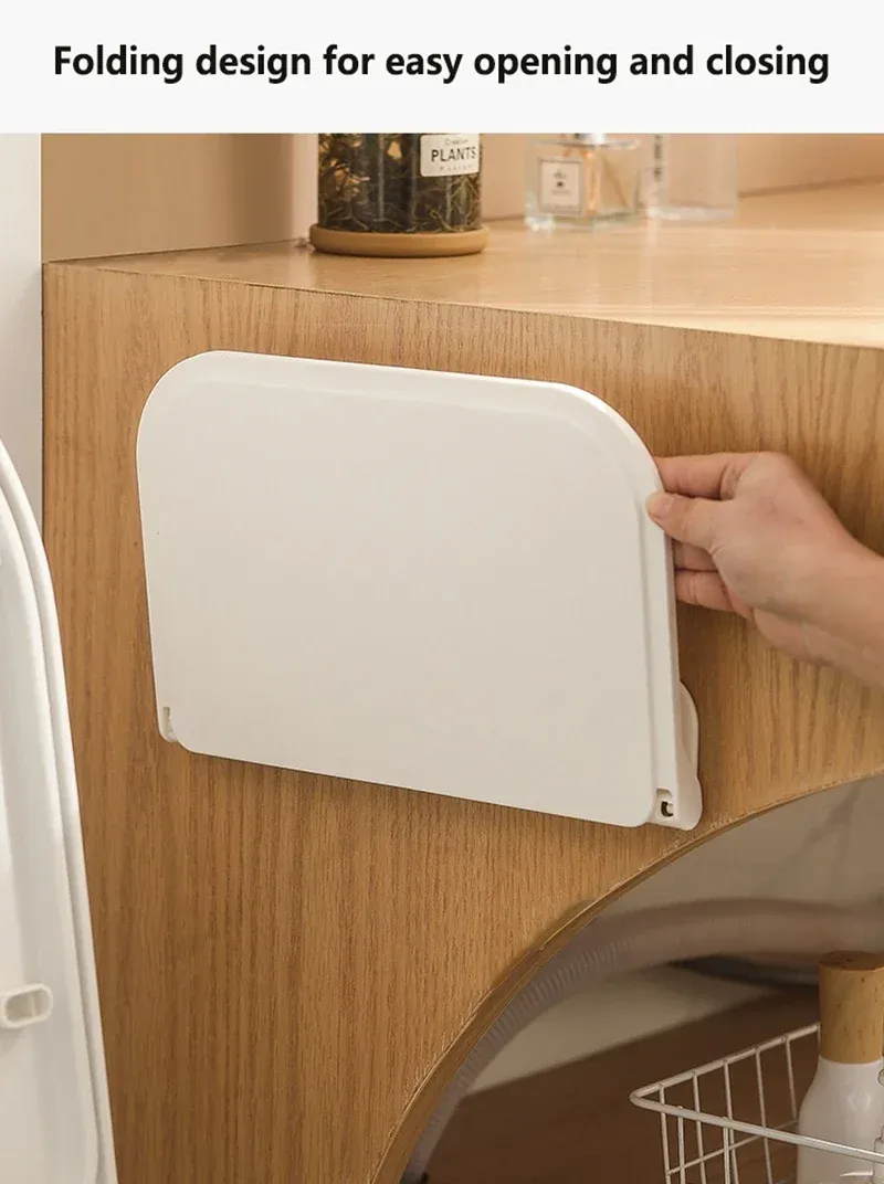 Étagère murale pliable, mise en situation