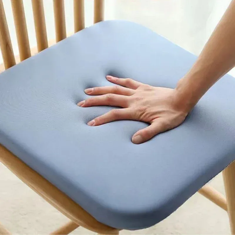 Coussin de siège ergonomique en mousse à mémoire de forme à rebond lent pour voiture, bureau et étudiants 2