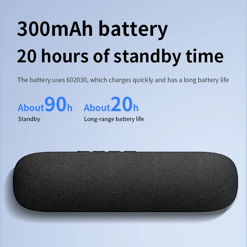 Haut-parleur de sommeil à conduction osseuse Bluetooth 5