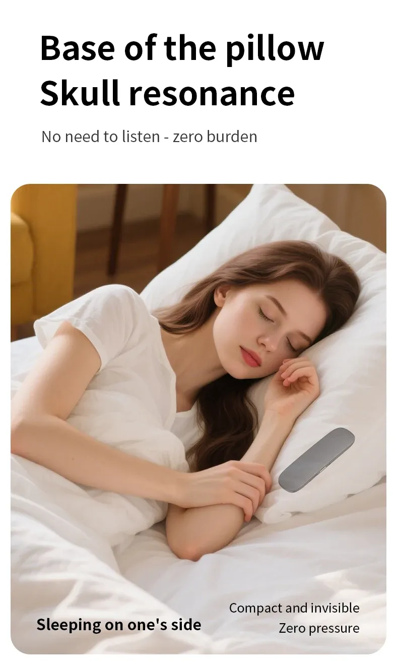 Haut-parleur de sommeil en situation d'utilisation