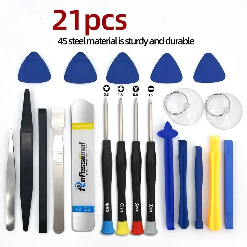 Kit de tournevis de précision 34/15 en 1 pour la réparation de téléphones portables, tablettes et ordinateurs portables 8