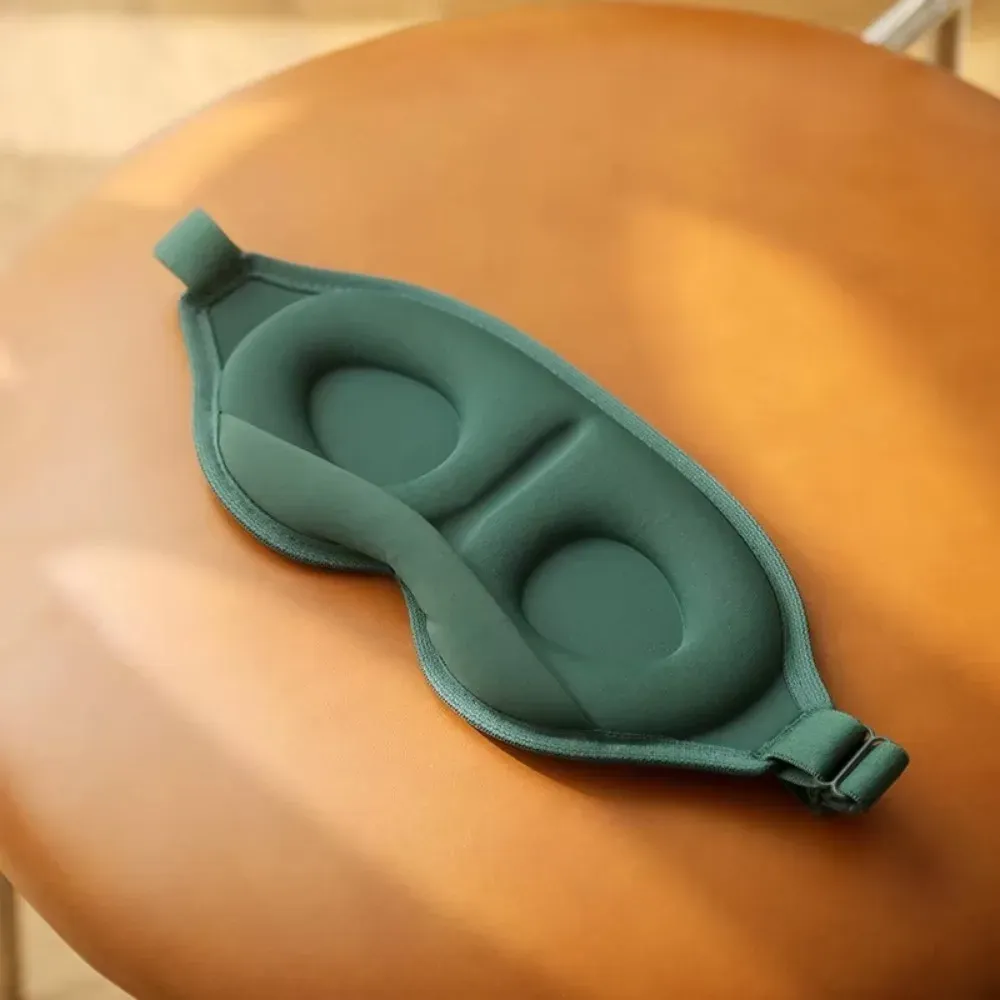 Masque de sommeil 3D doux et respirant pour les yeux, bloquant la lumière, sans pression, idéal pour l'été et soulage la fatigue