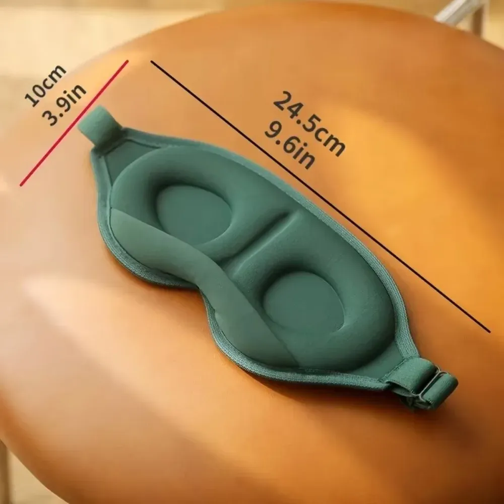 Masque pour les yeux 3D d'été, vue de face