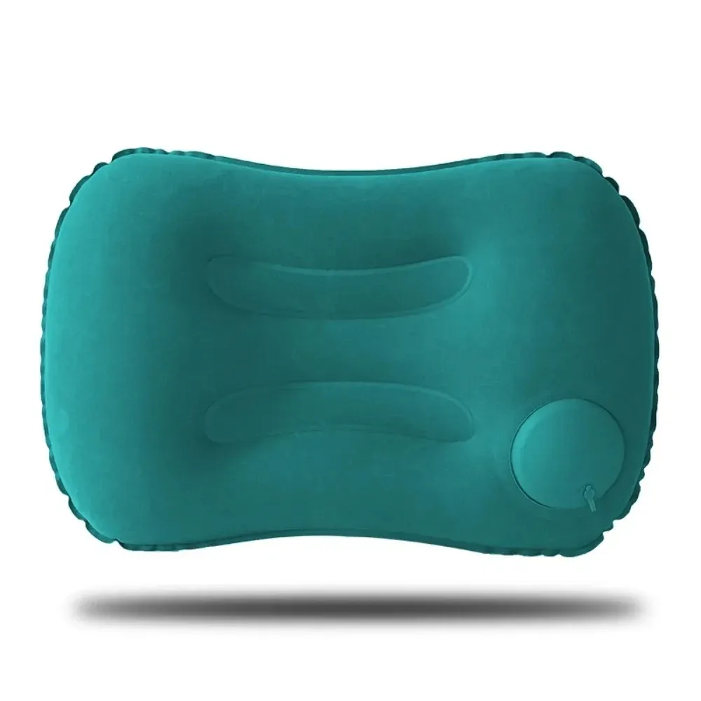 Oreiller gonflable portable ultra doux pour le cou et les lombaires, idéal pour le camping, la piscine et les voyages en voiture 8