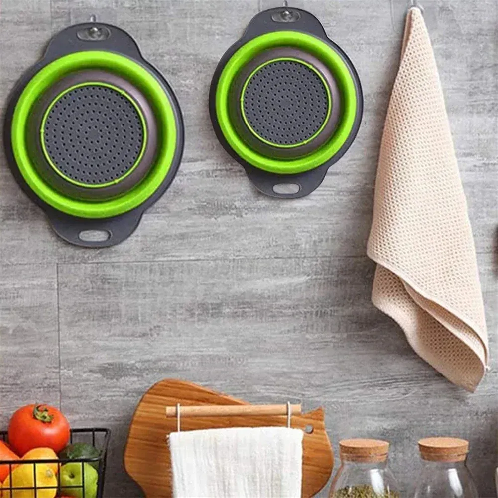 Panier de lavage pliable en silicone, lifestyle