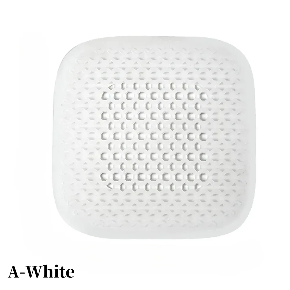 Crépine de douche en silicone flexible, pour éviter l'obstruction des canalisations de baignoire et de sol et faciliter le nettoyage. 7