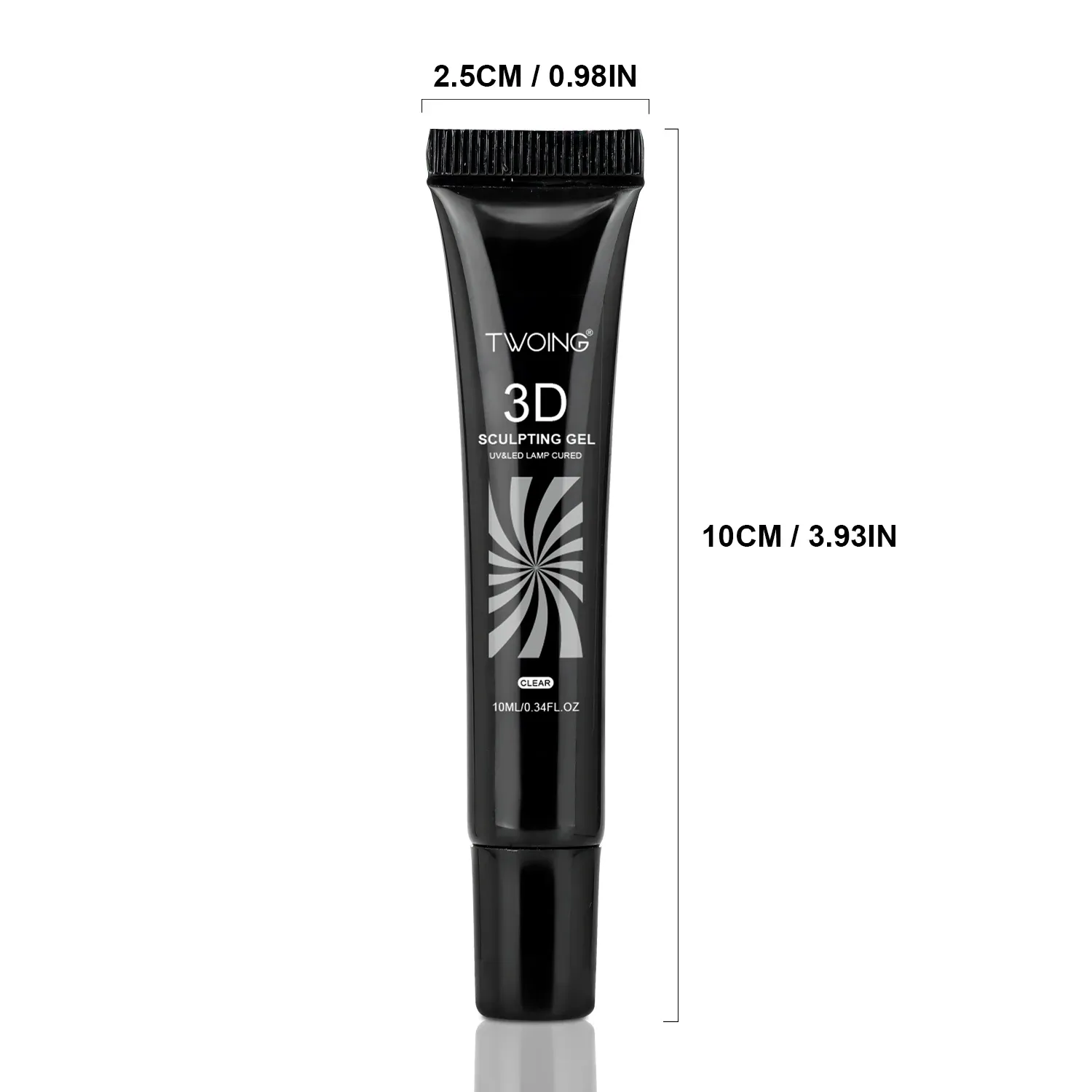 Gel 3D pour nail art 10 ml, imperméable, idéal pour la sculpture et les formes complexes 6