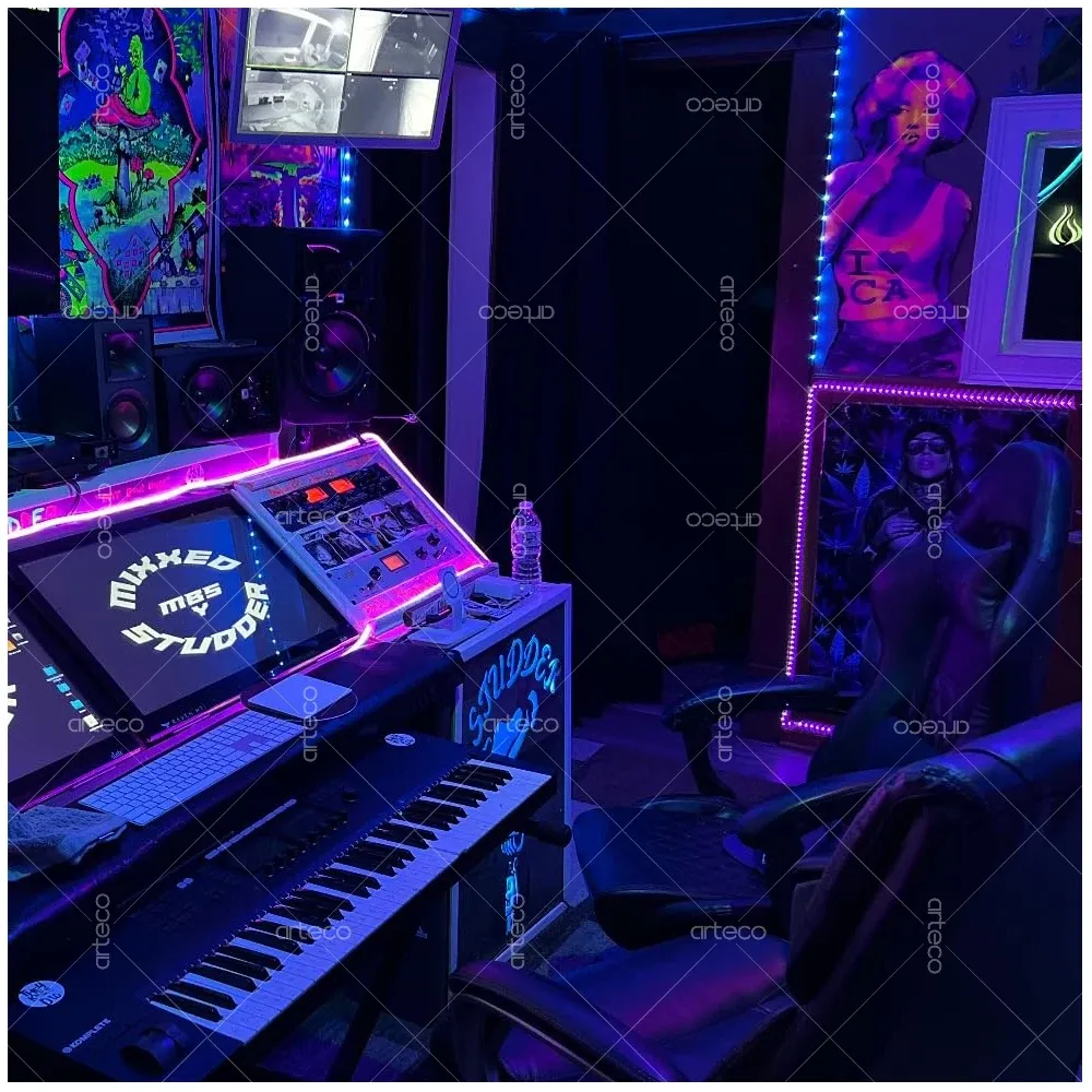 Ruban LED UV pour mise en valeur lumineuse