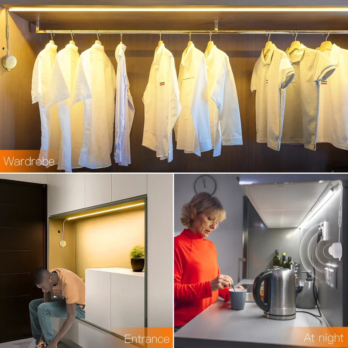 Bande lumineuse néon design pour la maison