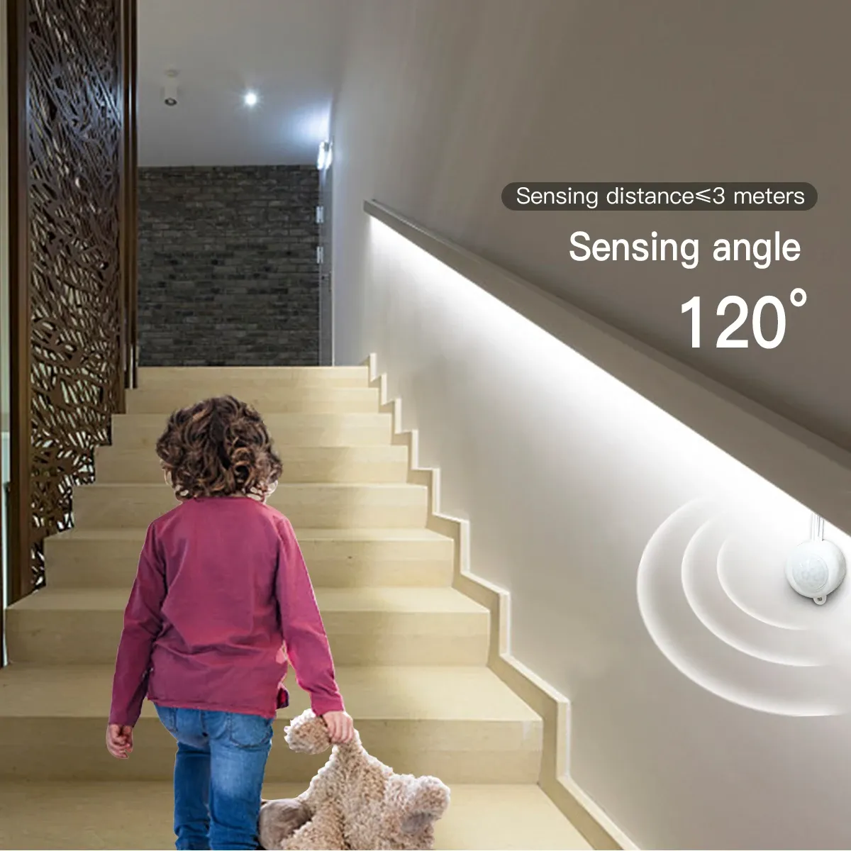 Bande LED néon décorative en intérieur