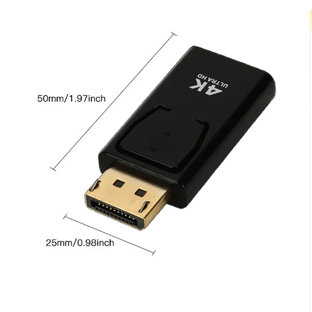 Adaptateur DisplayPort vers HD pour usage quotidien