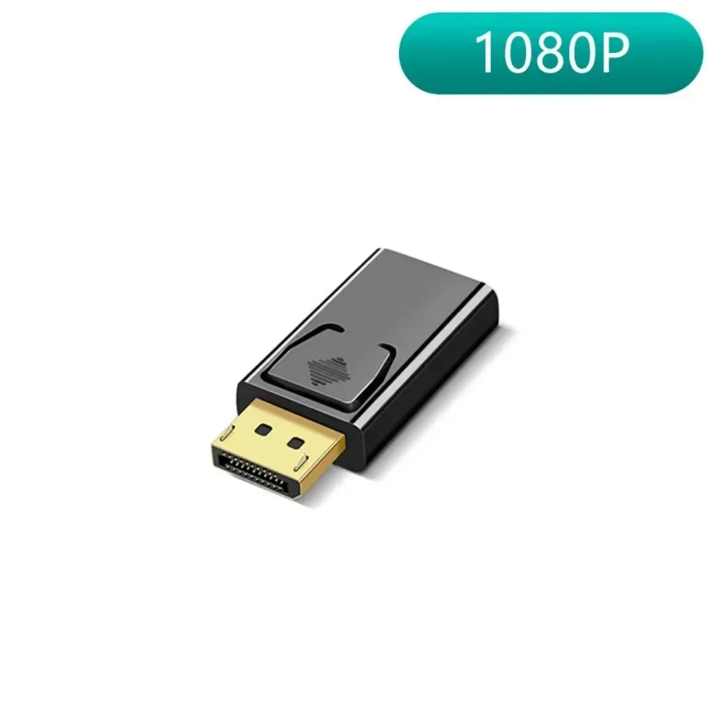 Adaptateur DisplayPort vers HD 4K, convertisseur DP mâle vers femelle 1080p avec audio 7