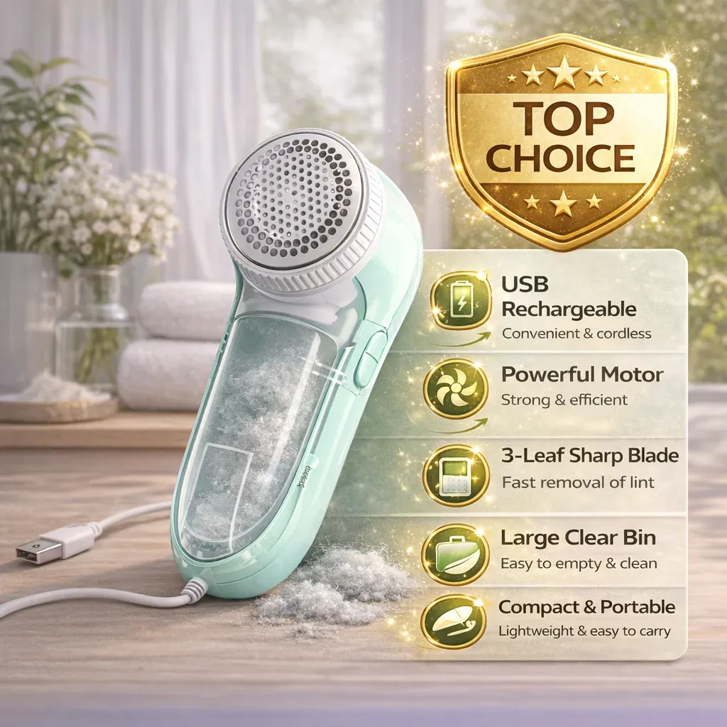Dissolvant de peluches professionnel pour tissus, rasoir électrique portable, rouleau domestique, élimine les peluches des vêtements et des livres 1