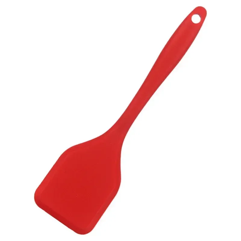 Petite spatule de cuisson en silicone de 20,5 cm, spatule dense, spatule à omelette antiadhésive pour poisson, outil de cuisine 7