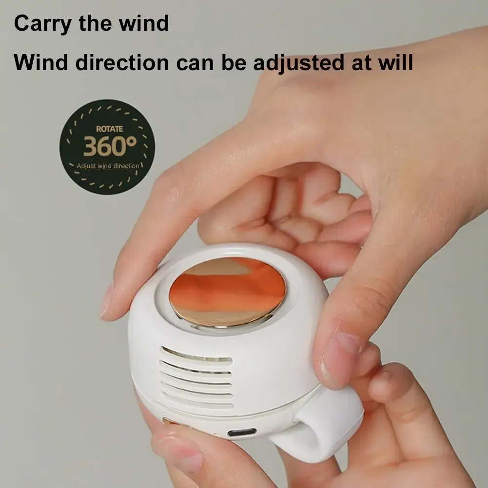 Mini ventilateur portable silencieux, transport