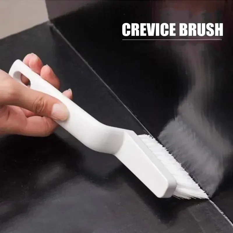 Brosse de nettoyage polyvalente pour carrelage, joints, rainures de fenêtre, véhicule, salle de bain et cuisine 2