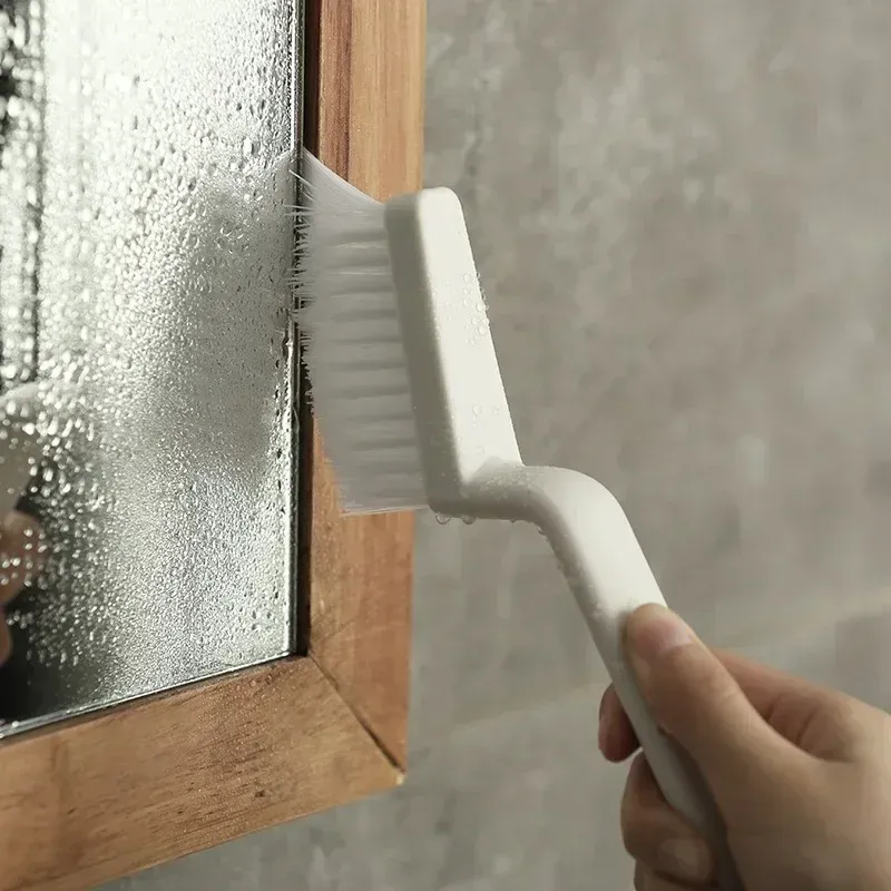 Brosse de nettoyage polyvalente pour carrelage, joints, rainures de fenêtre, véhicule, salle de bain et cuisine 4