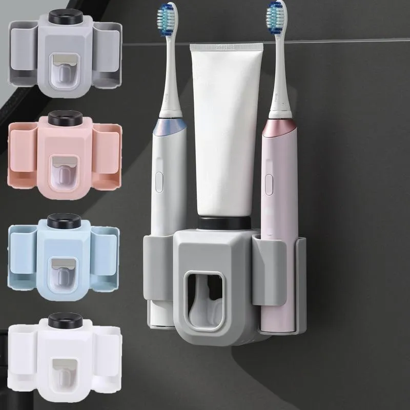 Porte-brosse à dents double design vue principale