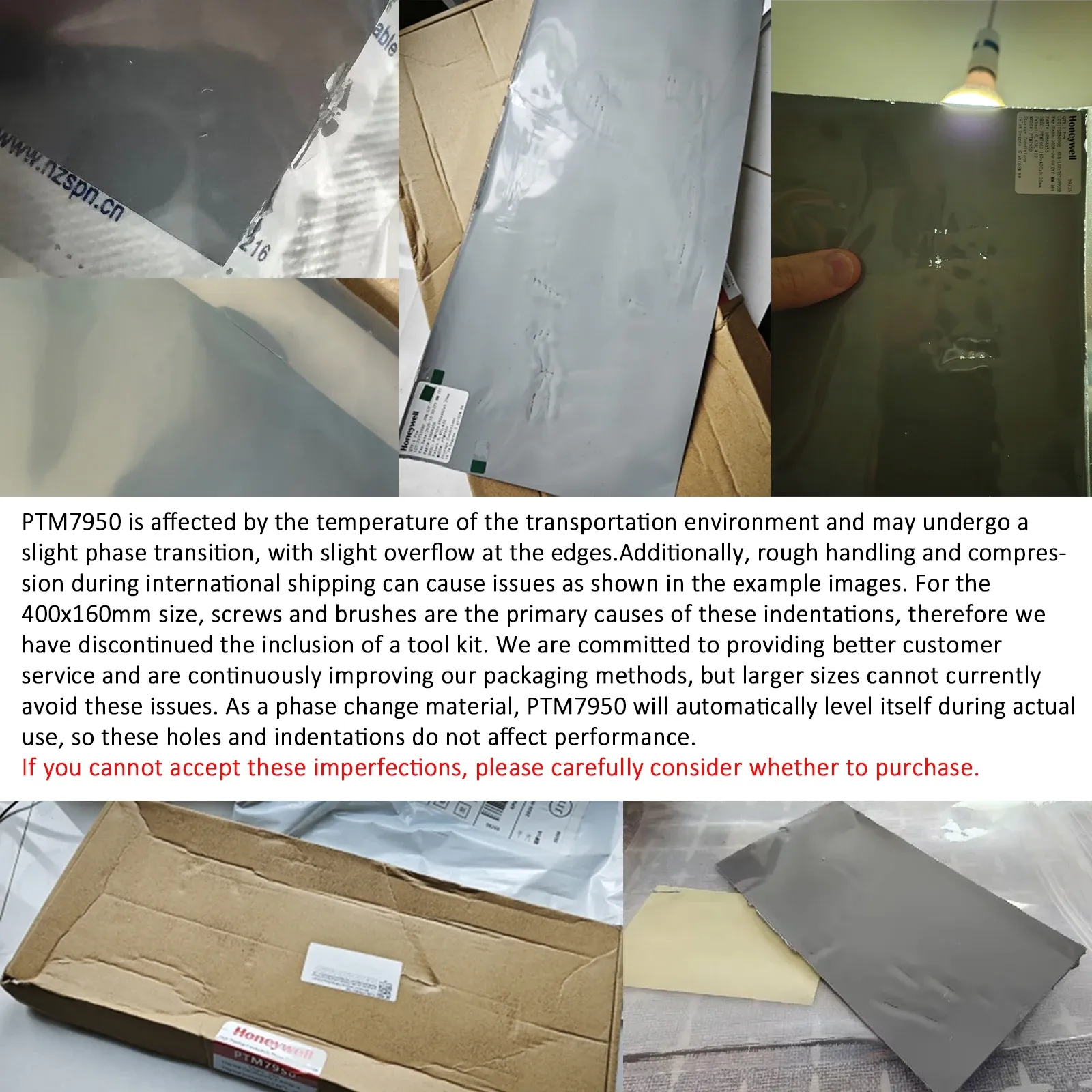 Pâte thermique PTM7950 à changement de phase