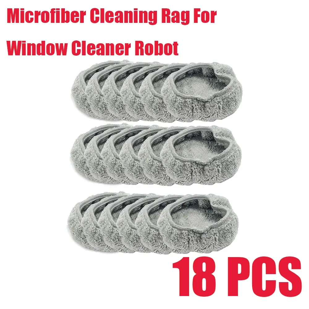 Chiffon microfibre pour robot nettoyeur, vue rapprochée