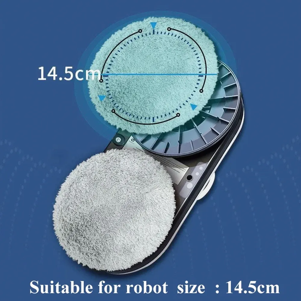 Chiffon microfibre pour robot nettoyeur, détail des fibres