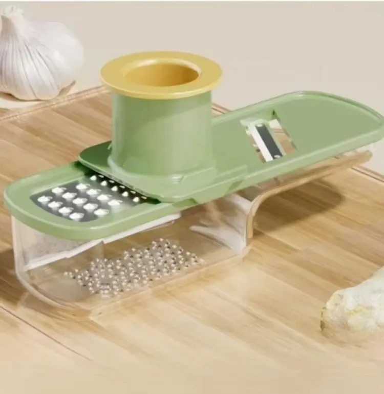 Broyeur multifonctionnel 3 en 1 pour gingembre et ail, trancheur de cuisine 8