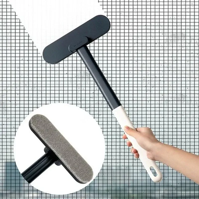 Filet anti-moustiques pour nettoyeur de moustiquaires de fenêtre, brosse anti-poussière, outil de nettoyage de vitres, 1 pièce - Image 1