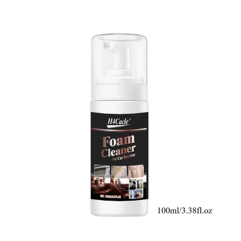 Nettoyant moussant multifonction pour intérieur de voiture, élimination des taches, cuir et usage domestique 8