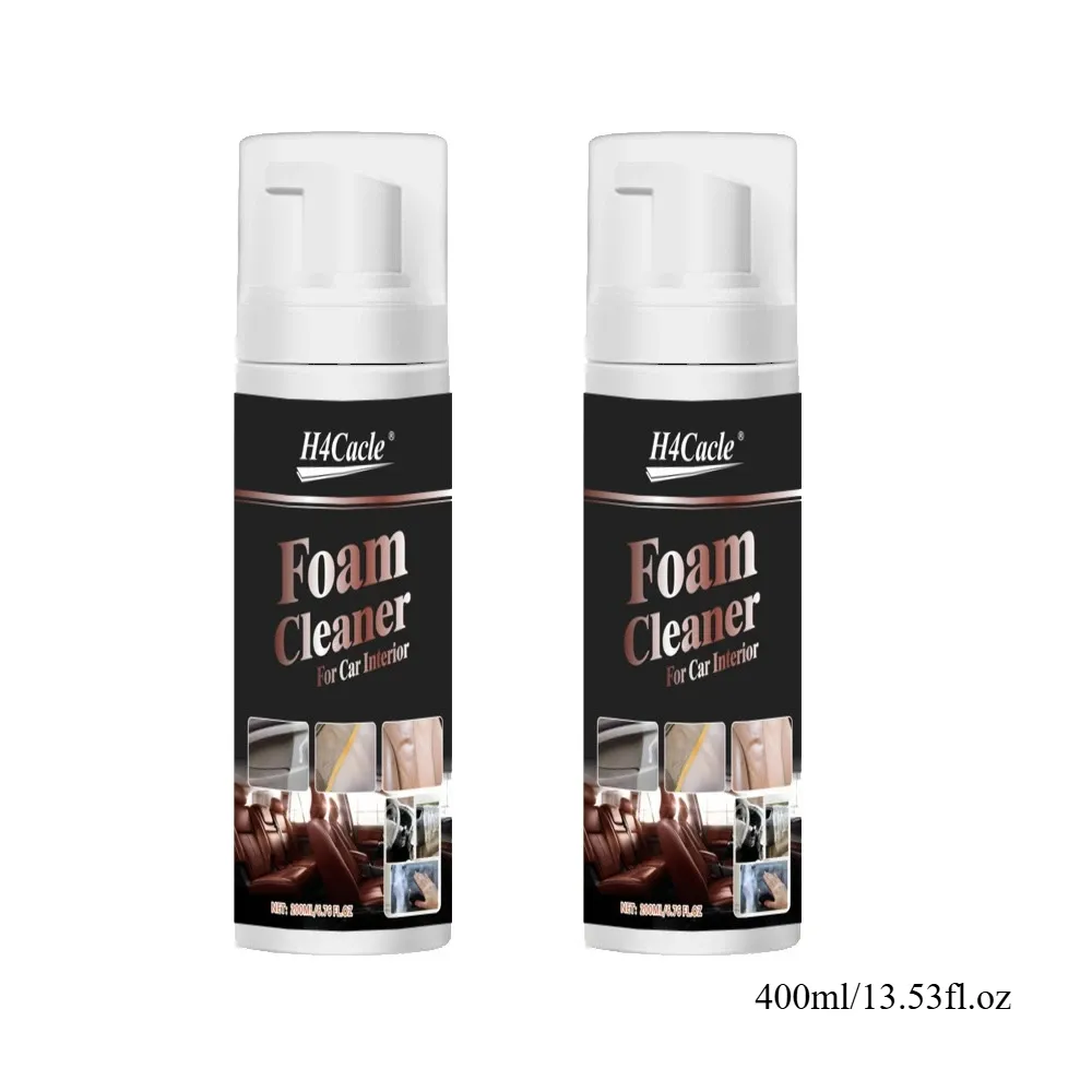 Nettoyant moussant multifonction pour intérieur de voiture, élimination des taches, cuir et usage domestique 7