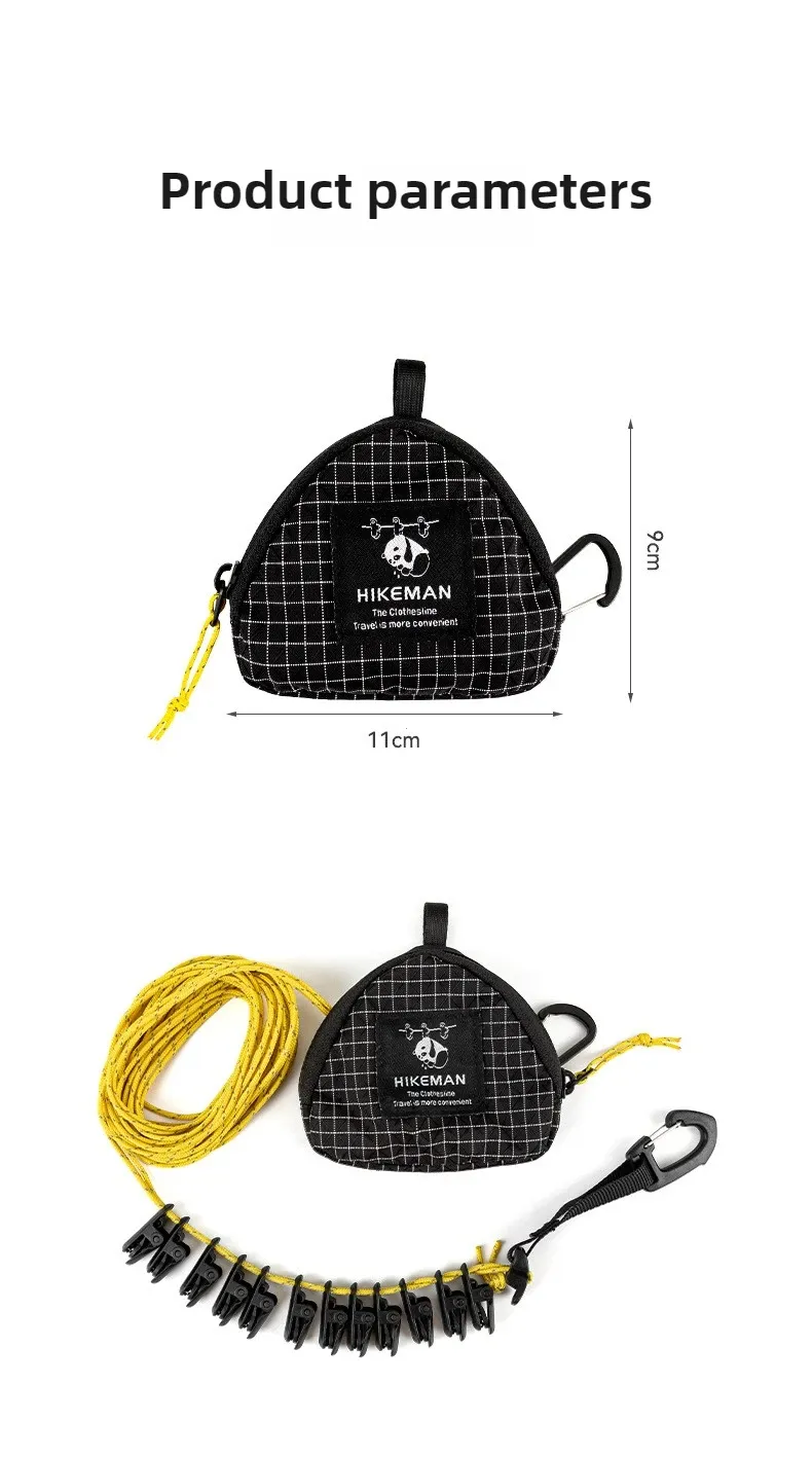 Corde à linge d'extérieur, vue rapprochée