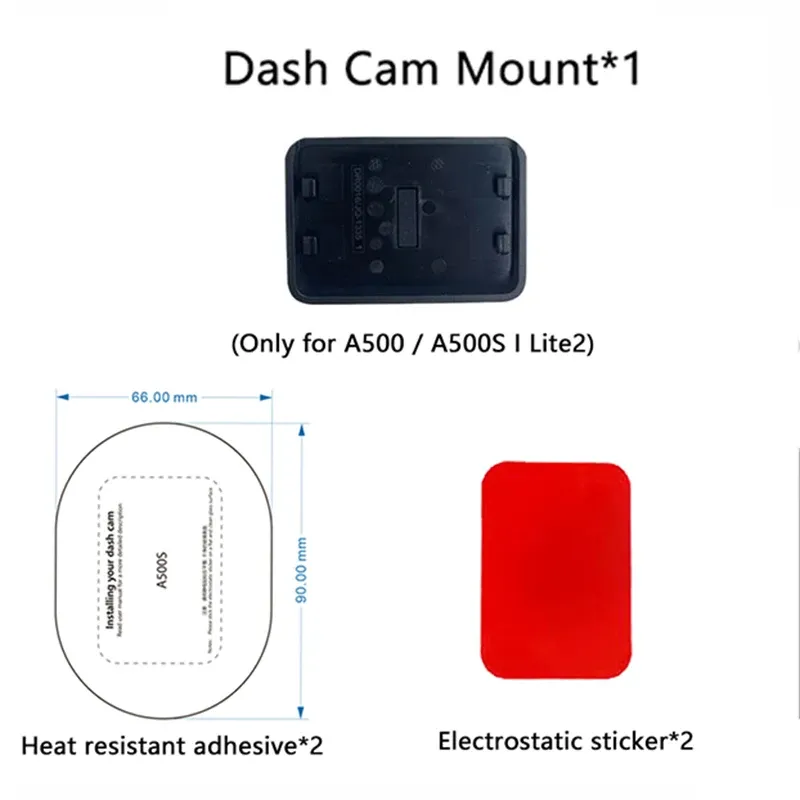 Support pour 70mai Dash Cam Pro, D02, Pro Plus, A500S, Pro Plus+, A200, Lie2, A800S, A810 14
