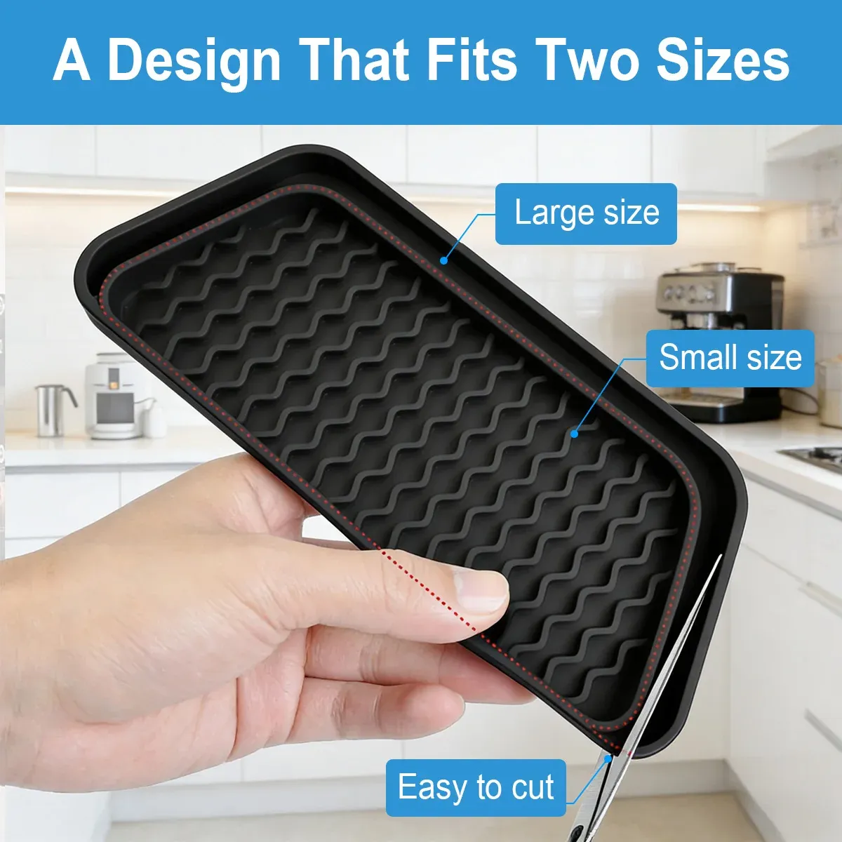 Accessoire de réfrigérateur anti-goutte en silicone