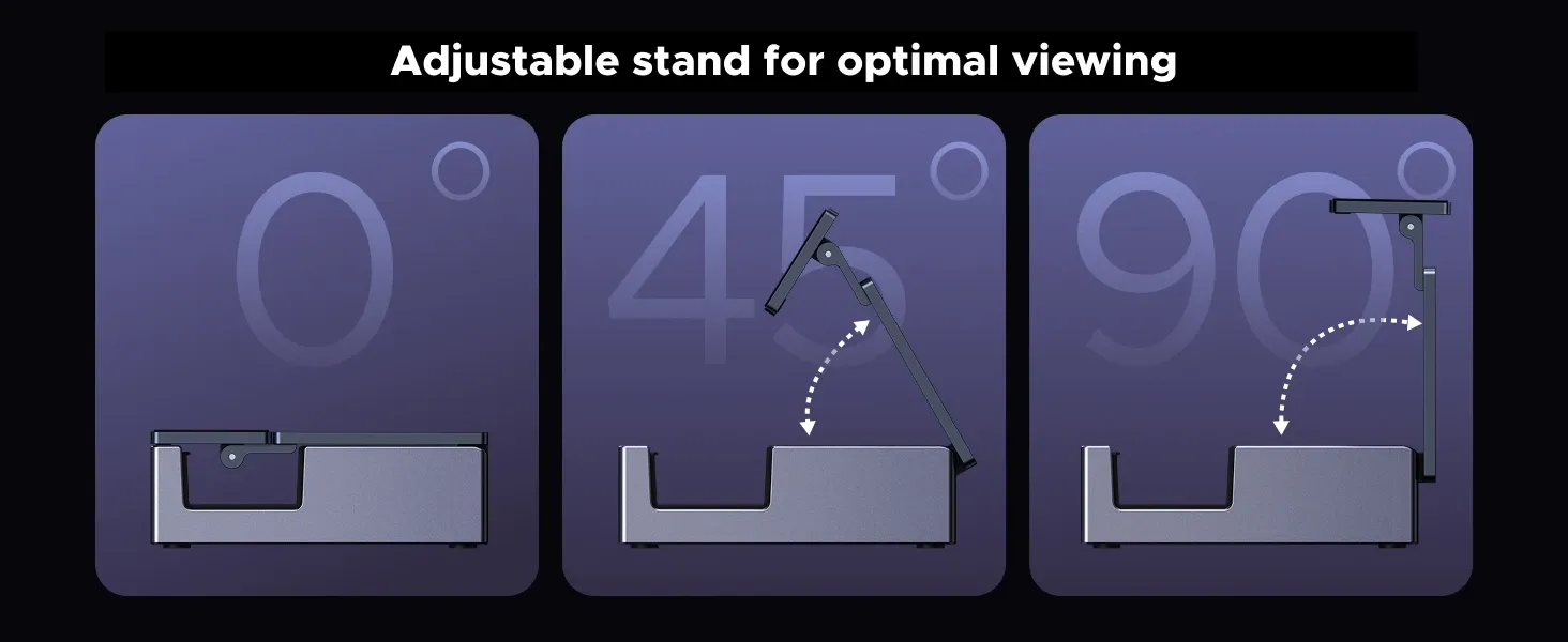 Support réglable pour une visualisation optimale